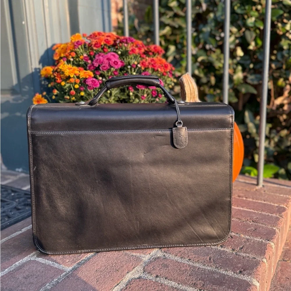 Hartmann Presidential Line Leather Briefcase